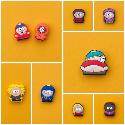 Schuhstecker/Shoe Charms/Anstecker/Set für SOUTH PARK/ERIC/KENNY/Tolkien* Fans