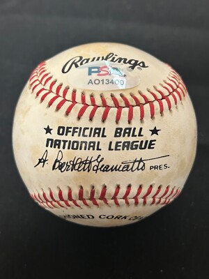 Stan Musial Signed Auto Baseball Inscribed “The Man” St Louis