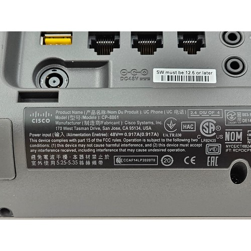 Cisco IP phone cp-8861-k9 - Picture 7 of 11