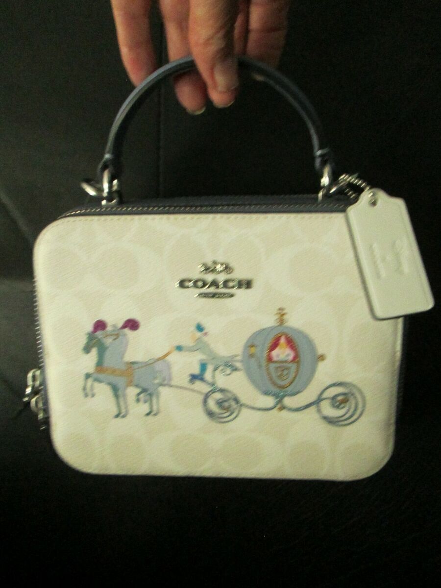 Coach C1426 Top Handle Crossbody Handbag - White for sale Coach C1426 Top Handle Crossbody Handbag - White for sale
