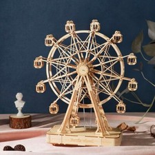 ROKR 3D Wooden Puzzle DIY Ferris Wheel Music ...