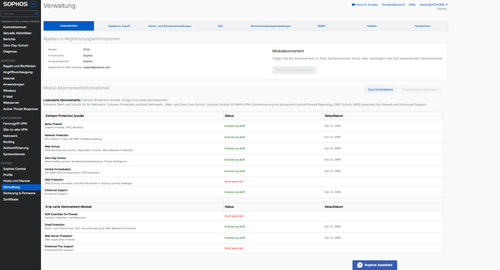 Sophos XG 125 - Rev. 3 - XG125 R3 Firewall +Netzteil&Home Lizenz aktiv + 6GB RAM - Bild 6 von 9
