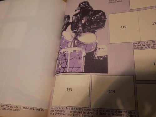 MASTERS OF THE UNIVERSE PANINI 1987 EMPTY STICKER ALBUM WITH ORIGINAL POSTER - Picture 6 of 9