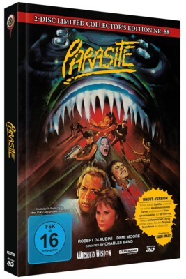 Parasite - Killer Parasit 3D (1982) Mediabook D (Blu Ray+CD) lim. 222 - NEU/OVP