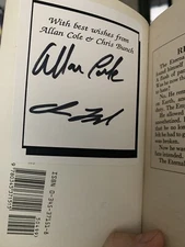 Vortex A Sten Adventure Signed By Allen Cole & Chris Bunch