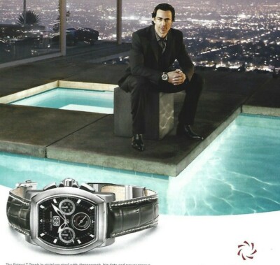 Carl F. Bucherer Watch Print Ad / Patravi T-Graph / Mens Watch Ad / London / 07