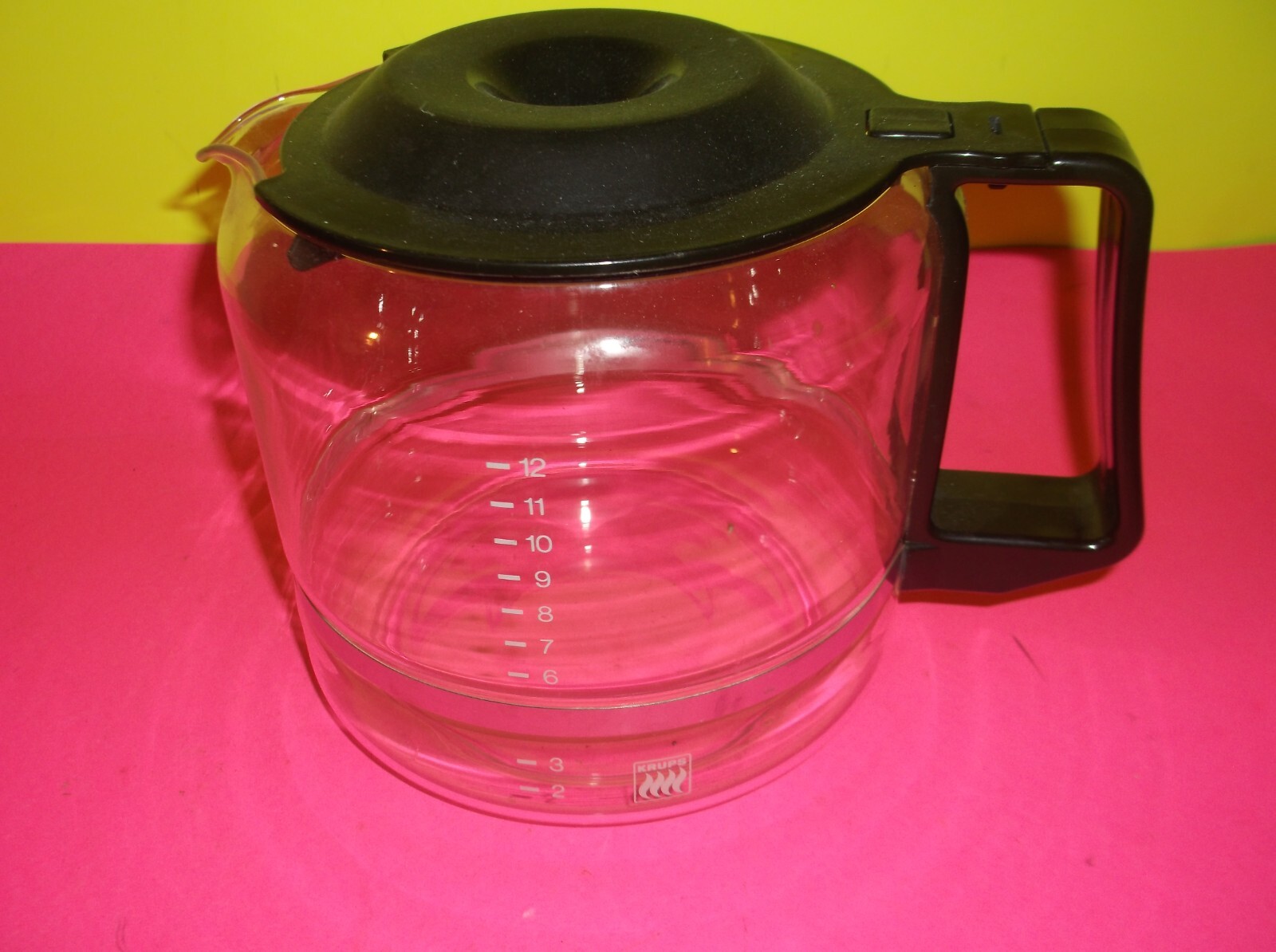 KRUPS 12 CUP COFFEE CARAFE EUC (LOOKS NEW)