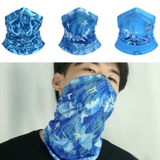 Cooling Neck Gaiter UV Sun Protection Half Face Mask for Fishing Cycling Hiking