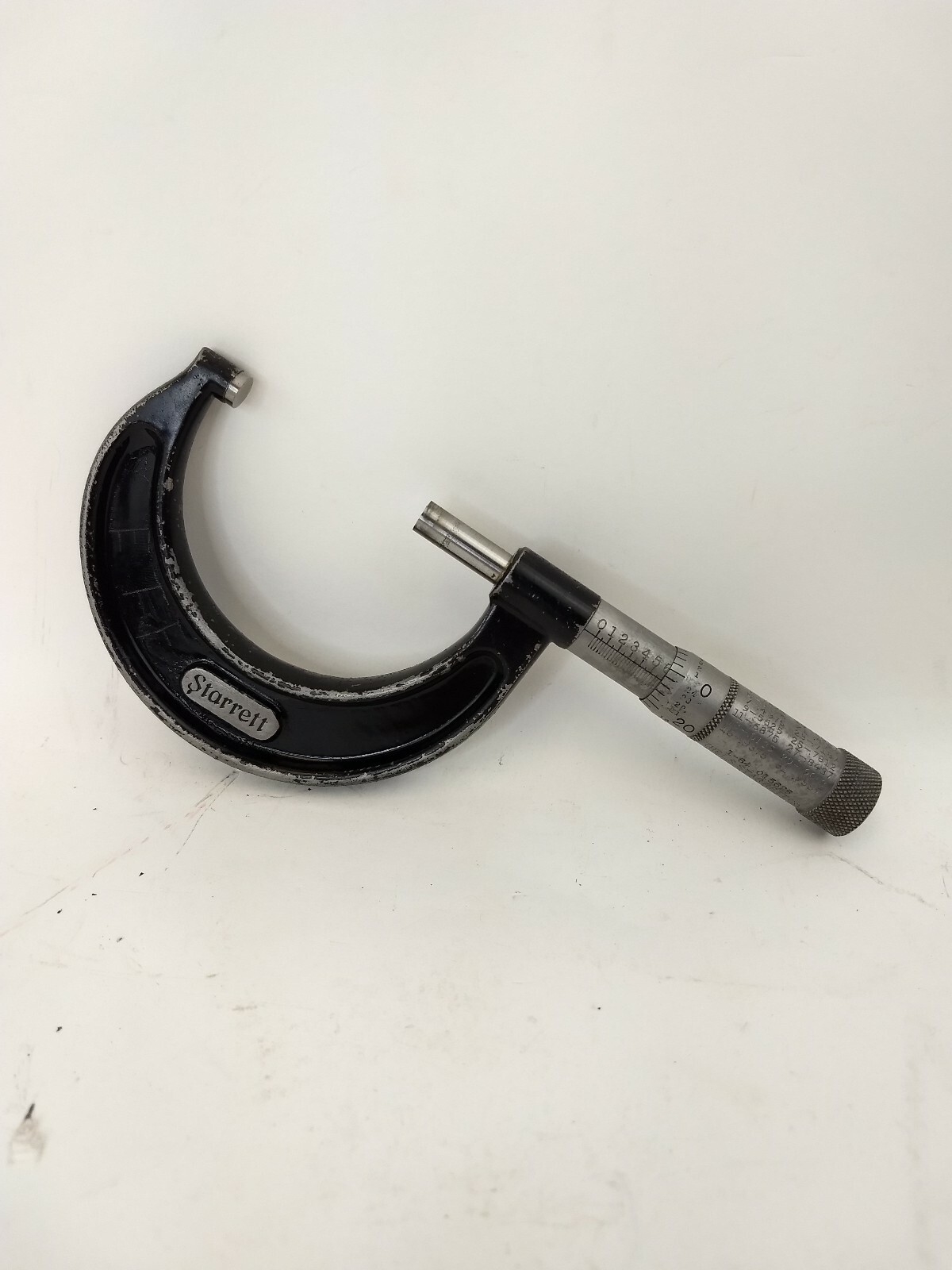 Starrett 12" Micrometer No. 436 Lathe Machinist Tool CNC Works eBay