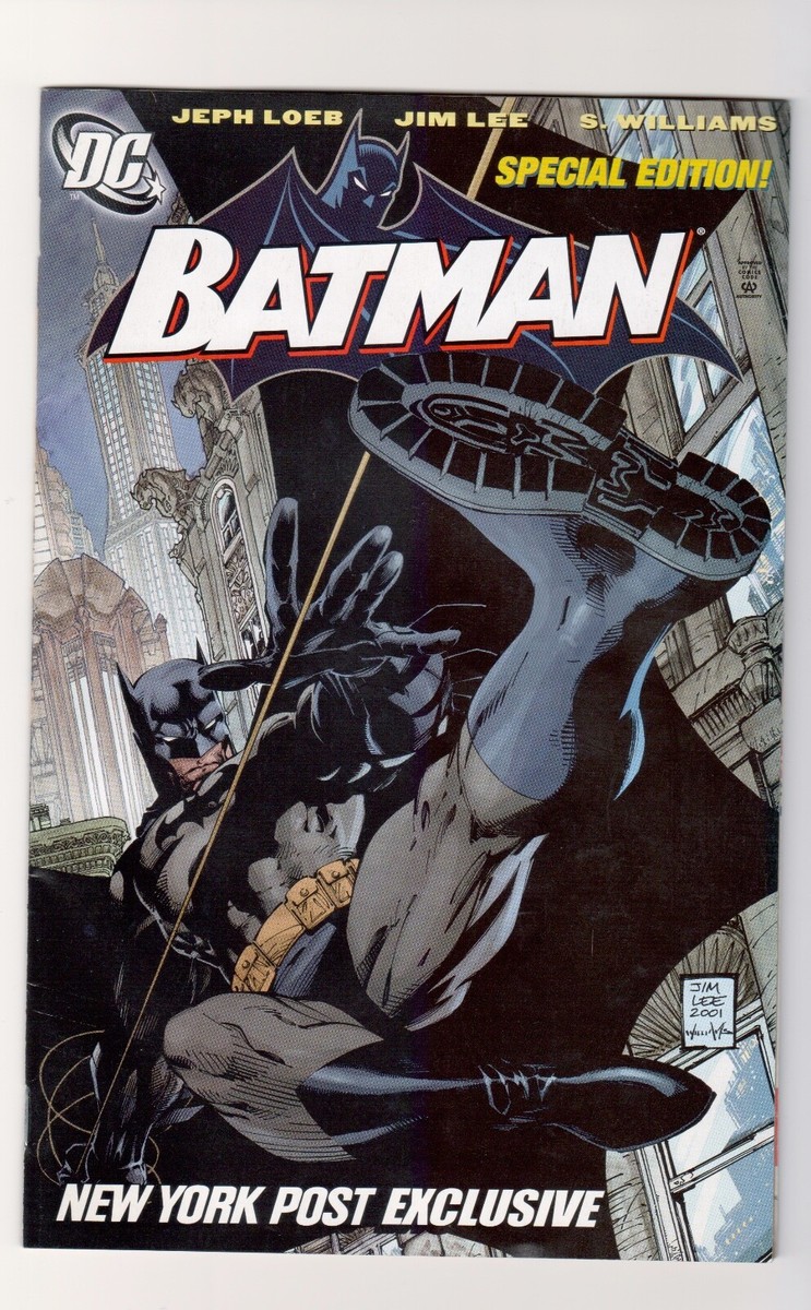 DC Comics Special Edition BATMAN New York Post Exclusive | eBay