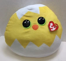 Ty Squish a Boo Easter Chick Hatch, 14 inch, Great for Easter Basket, FREE SHIP