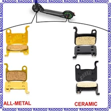 2 pair Brake Pad for Inokim OX Emove Dualtron Xiaomi Mi 3 Metal Ceramic Scooter