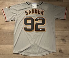 Alyssa Nakken Signed San Francisco Giants Jersey PSA/DNA Size 48