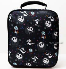 Disney Jack Skellington Bolsa de Almuerzo Viaje Snack Bolso Fiambrera Estampado Completo Nuevo