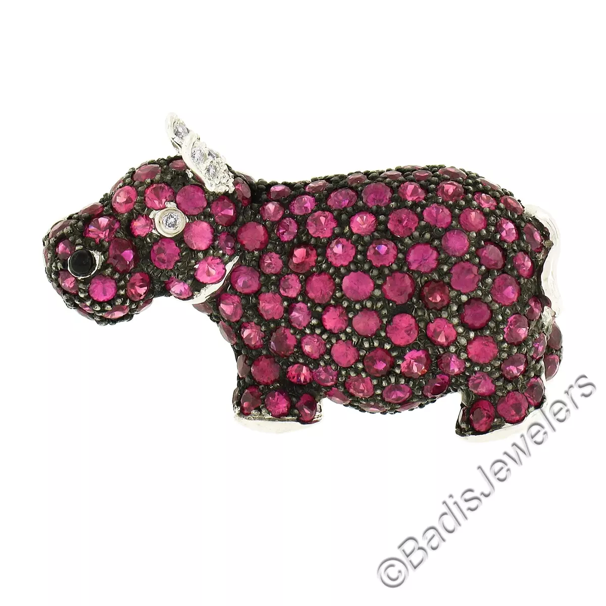 Hippo brooch best sale
