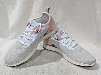 Nike Flex Trainer 9 Vast Grey/White/Coral Women's Training Shoes-Asst Sizes NWB