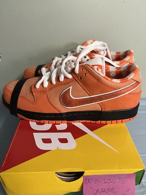 Size 9 - Nike Dunk Low SB x Concepts Orange Lobster | eBay