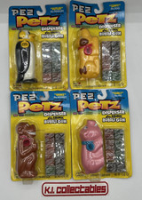Vtg PEZ Petz Bubble Gum Dispensers Set Lot 4p...