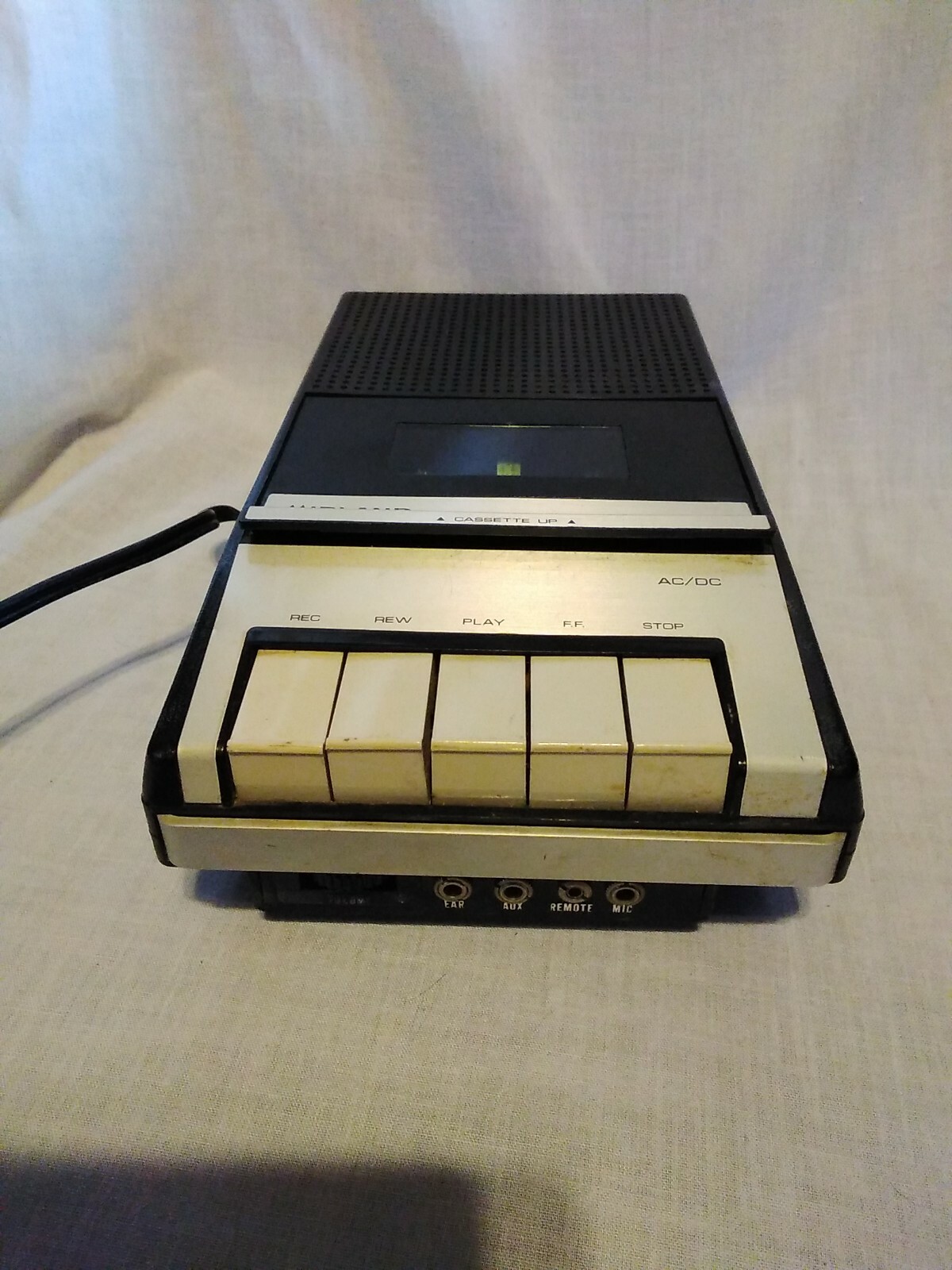 Vintage Midland portable cassette recorder Model 12110 eBay