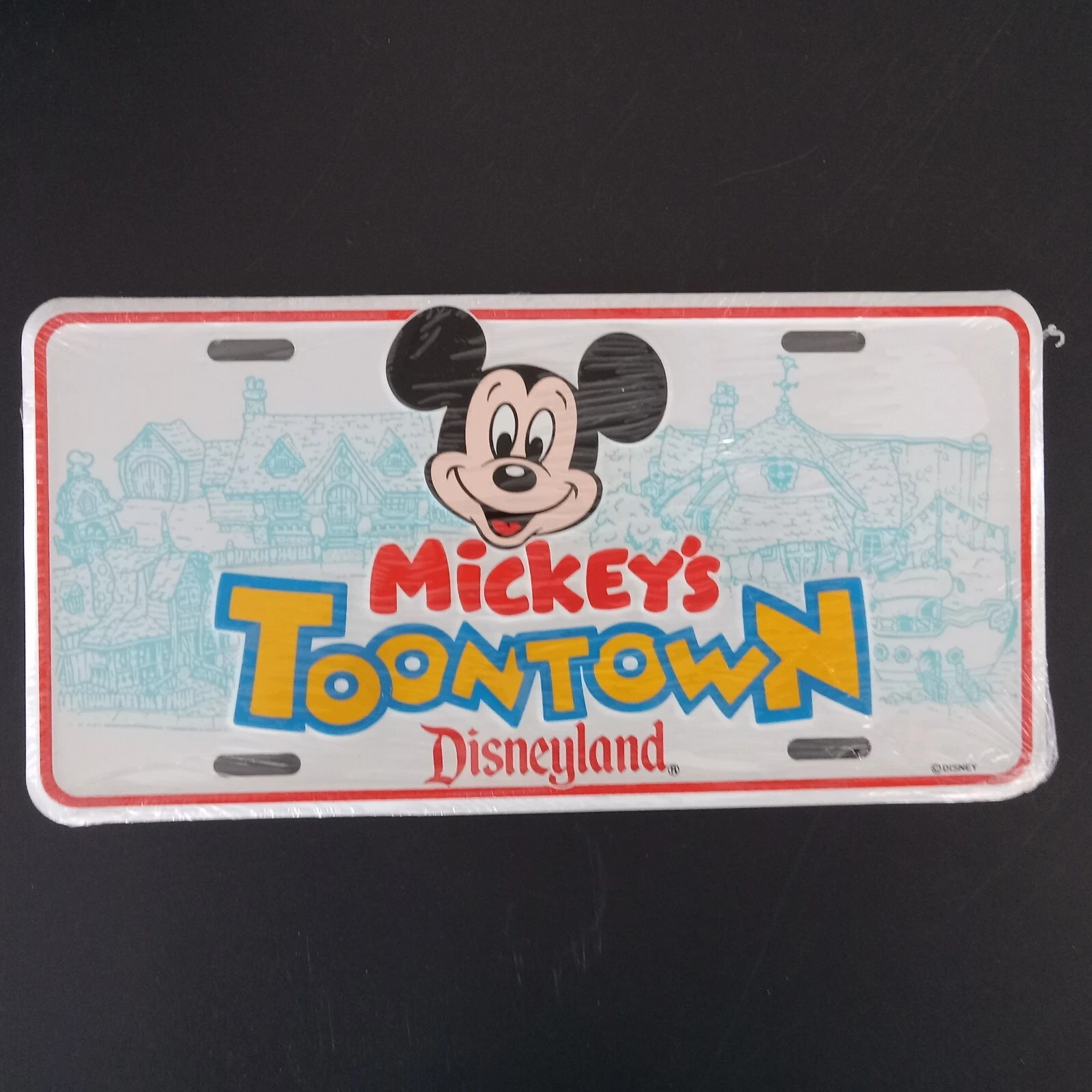 Disneyland Mickey's Toontown License Plate