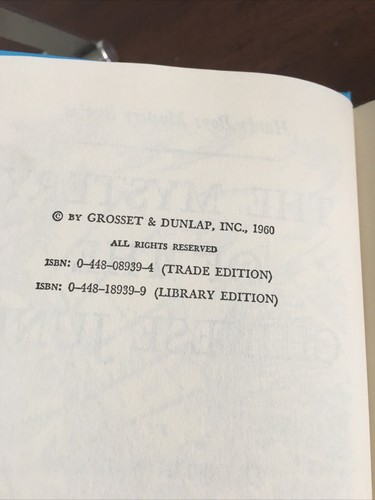 The Mystery of the Chinese Junk by Franklin W. Dixon 1960 Hardy Boys #39 Vintage - Picture 6 of 6
