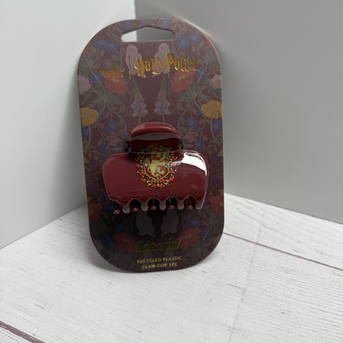 New Kitsch x Kitsch Harry Potter GRYFFINDOR Hair Claw Clip - Picture 1 of 3