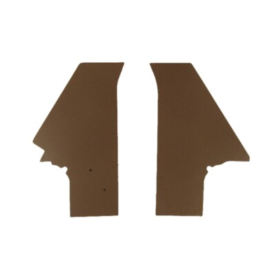 Kick Panel Board For 1973-1985 Jeep Grand Wagoneer Maroon Front Left Right 2 pcs
