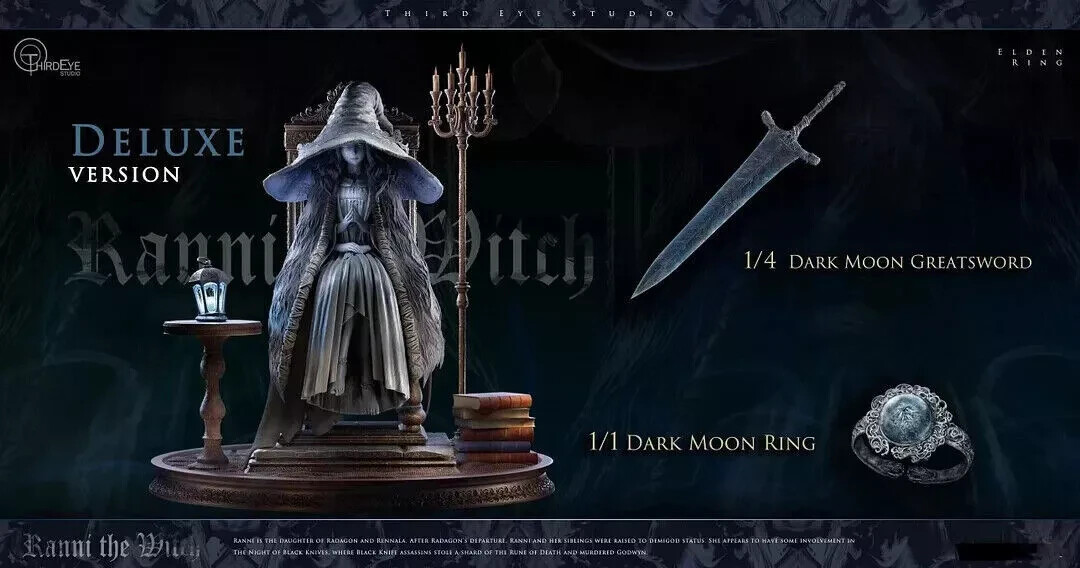 Ranni the Witch フィギュア 156 Third Eye Studio Ranni the Witch 1/4 Statue Deluxe Edition *Read