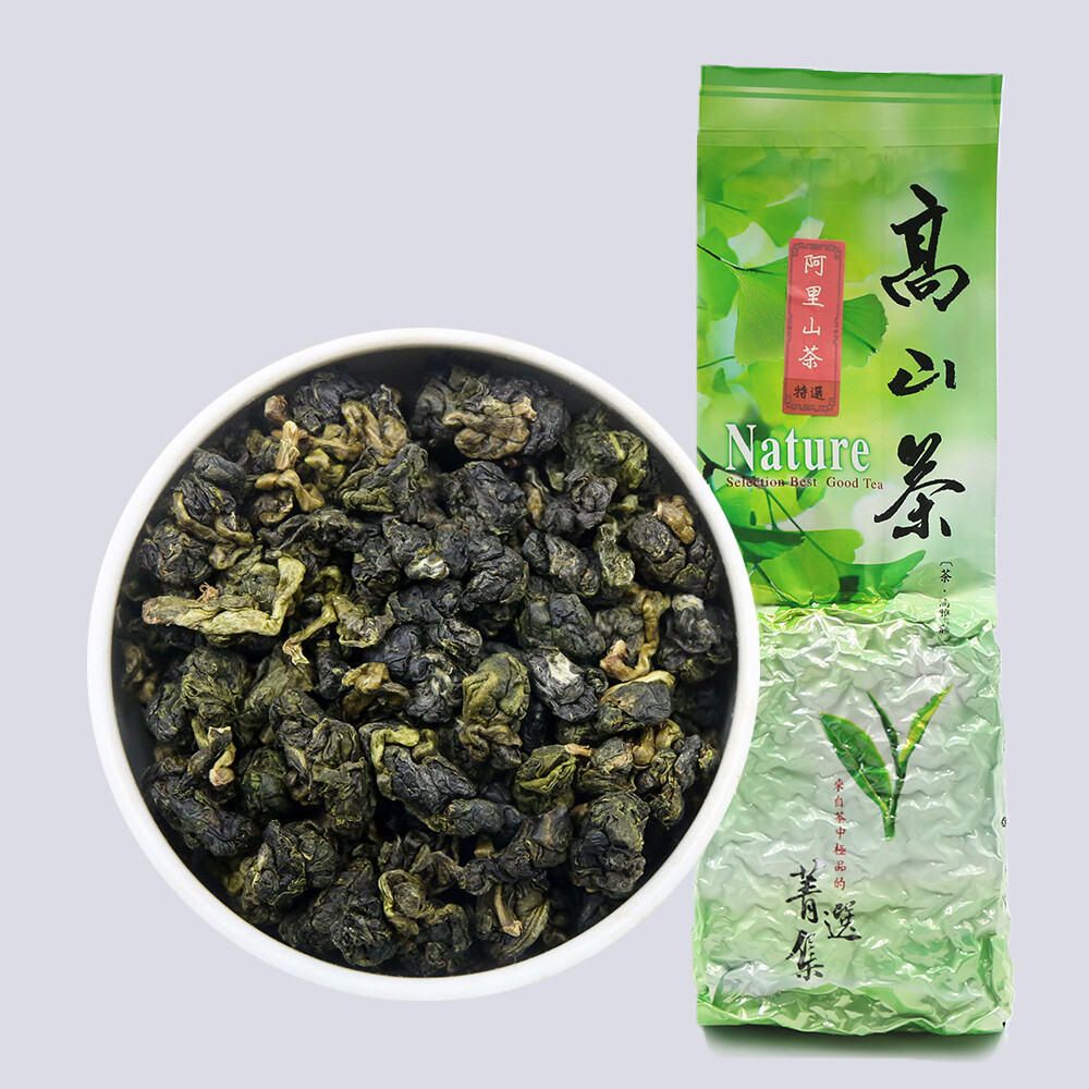 Premium Dongding Oolong Taiwan Alishan Tea, High Mountain Or
