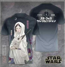 Star Wars 3D T-Shirt Celebration Japan 2025 Art Show Gift For Fans