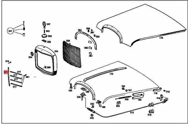 Genuine MERCEDES Garnish moulding 1008880022 | eBay