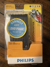 Philips RF Modulator Video RCA to Coaxial Converter Model PH61159 NEW SEALED