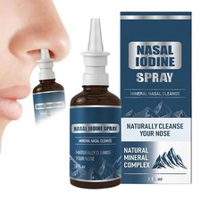 60ml Nasal Iodine   Nasal Cleanse  Iodine nasal spray FAST
