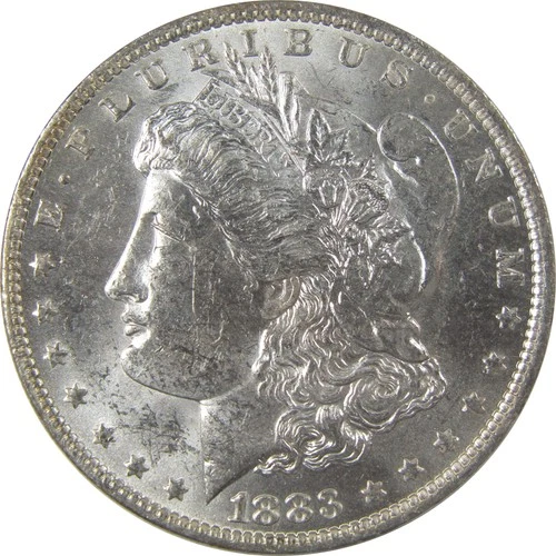 1883 O Morgan Silver Dollar Uncirculated Mint State Toned SKU:I24878