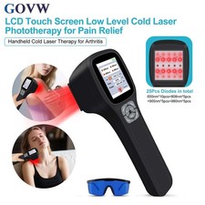 4 Wave Laser Therapy Device 650 808 905 980nm 25 Diodes Pain Relief For Home Use