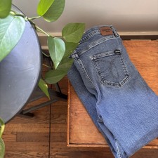 Vintage Calvin Klein Y2K 90s Jeans Women s Size 14 Blue Denim