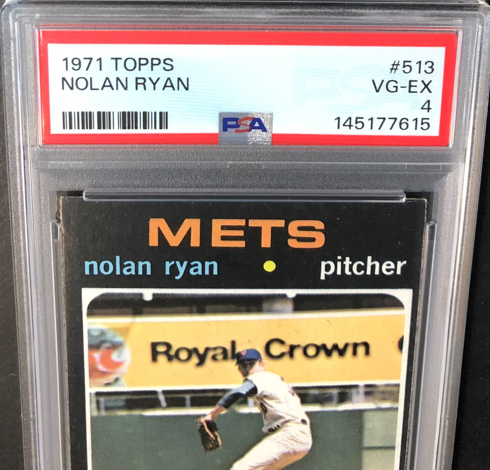 1971 Topps Nolan Ryan #513 PSA 4 VG-EX! JUST GRADED! FREE SHIP! view 5