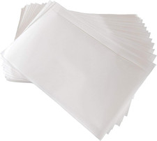Clear Adhesive Top Loading Shipping Pouches, 6" x 9", 200 Pack