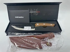 Huusk by Matsato Chef Knife Japanese Professional Kitchen w/Sheath