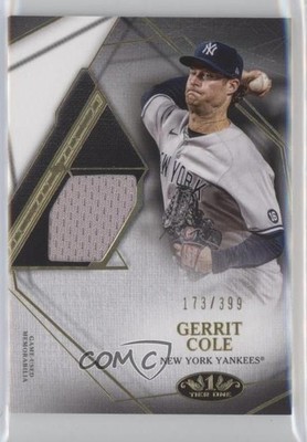 2022 Topps Tier One Topps Certified Relics 173/399 Gerrit Cole #T1R1-GCO 00jz