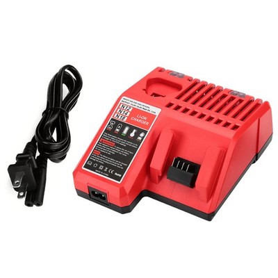 M18 M12 Rapid Charger For Milwaukee 48-59-1812 M12-18C Li-Ion Battery 12V-18Volt