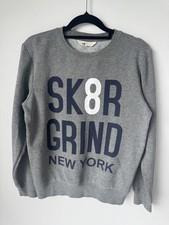 H & M Age 10 To 12 Boys Grey Jumper  Buy 3 Items = Free Post