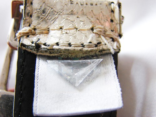 Unisex D&G Dolce & Gabbana Gold Toned Leather Snakeskin Print Belt 90/36 - Picture 7 of 11