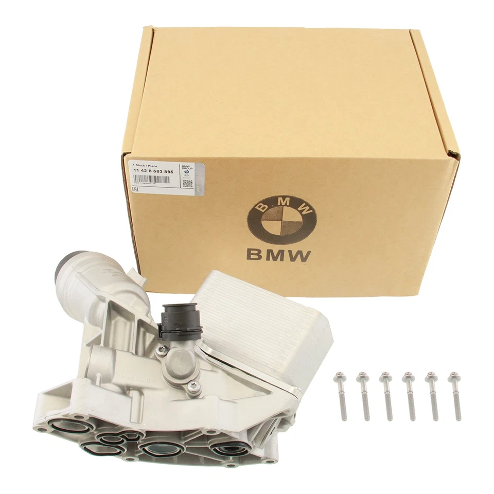 OEM 11428583895 Aluminum Oil Filter Housing For BMW 340I 440I 540I 640I 740I Foto 2 de 4