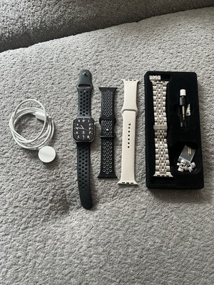 Apple Watch Series 8   GPS + Cellular   45 mm   Edelstahl Graphit