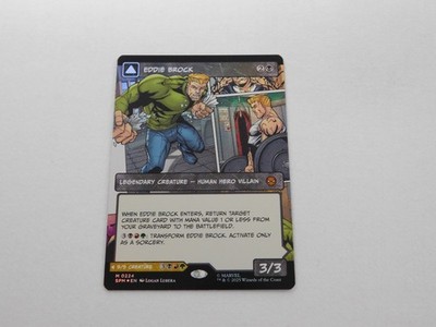 Eddie Brock Venom Foil Lethal Protector 0224 Borderless Spider-Man