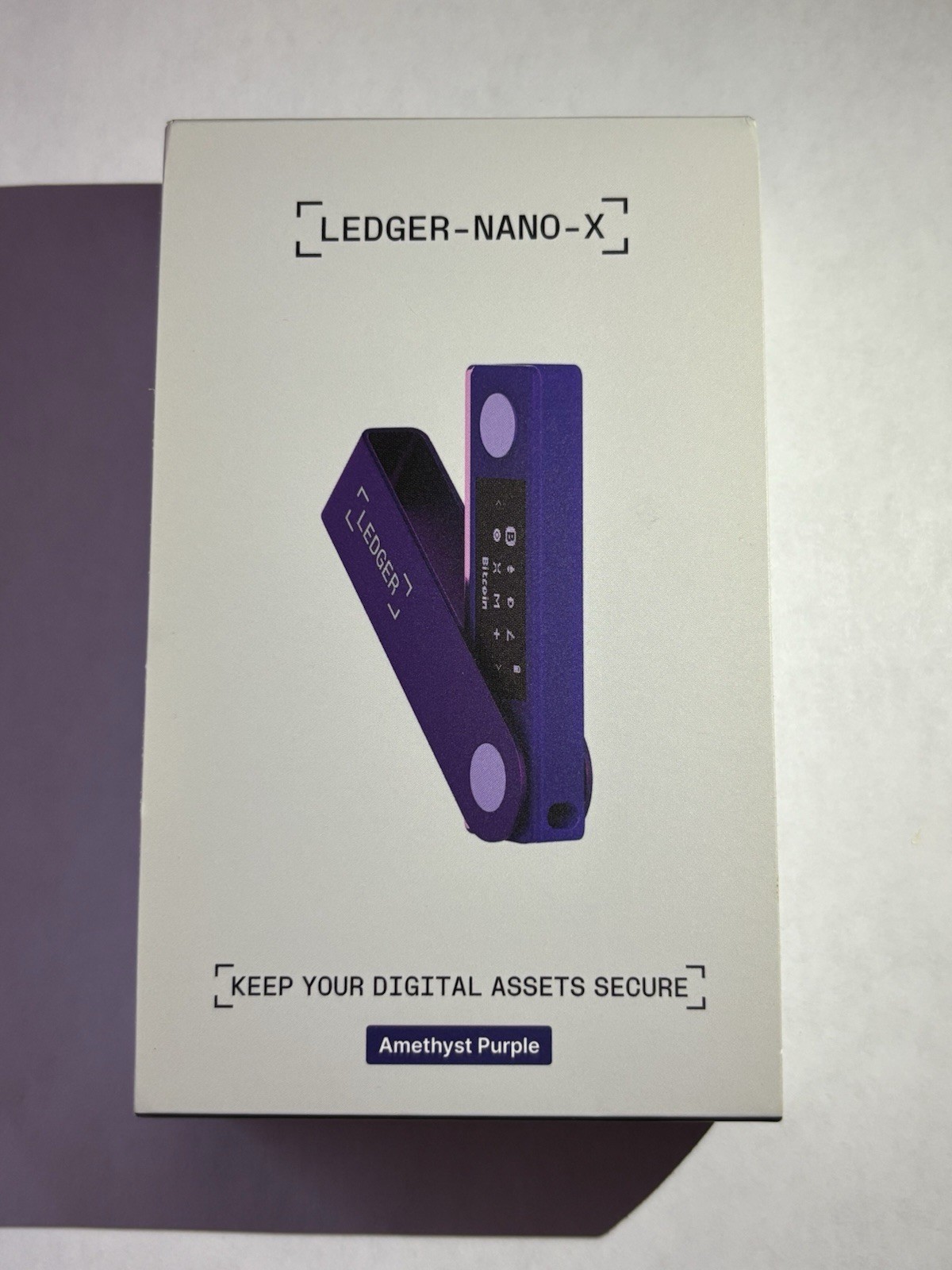Ledger nano x (amethyst purple) - secure and manage your crypto & nfts