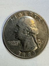 1983 Rare D  Mint Quarter With multiple Errors