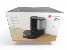 ROBOROCK S7 + Plus-BLK Self-Emptying Robot Vacuum with Sonic Mopping, 2500PA