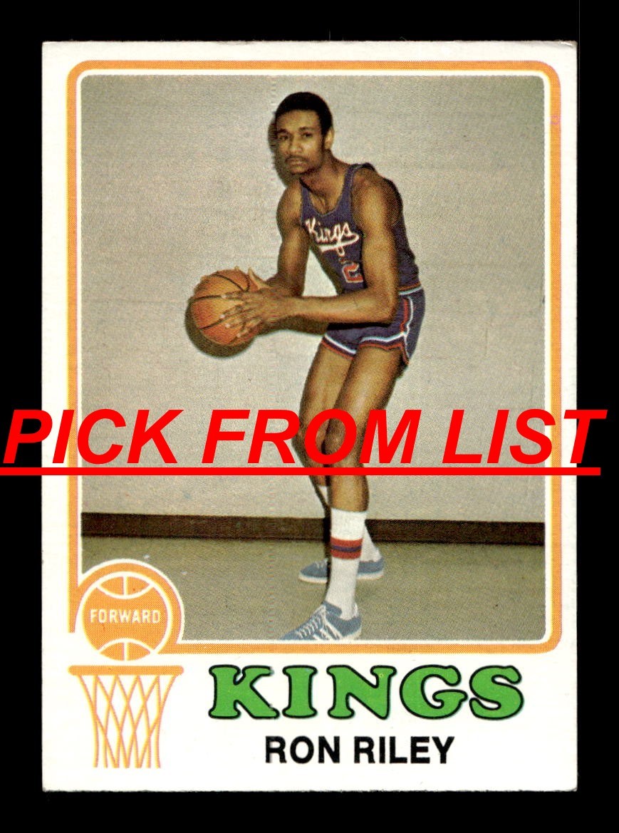 1973-74 Topps Basketball 2-264 EX/EX-MT Pick From List All PICTURED dd0